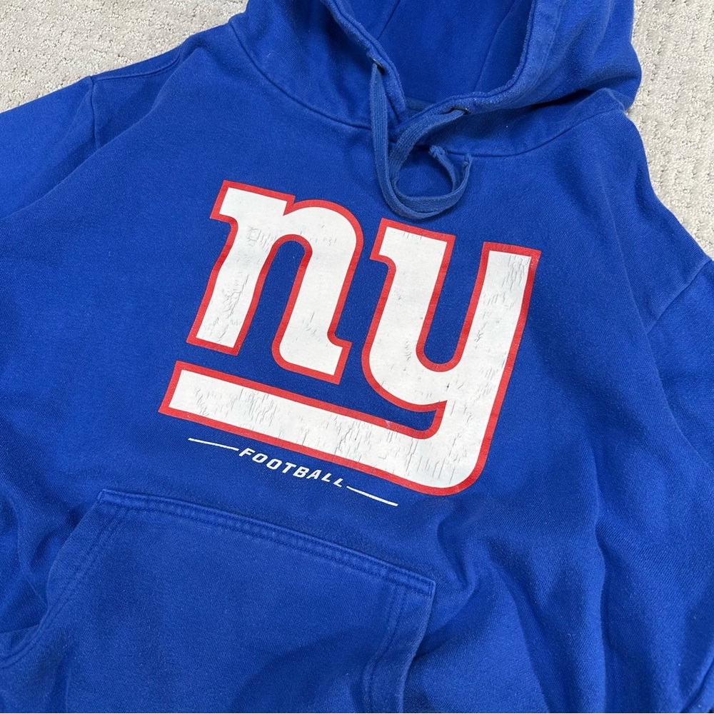 NY Giants Blue Hoodie